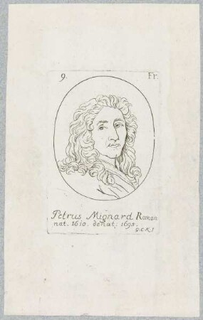 Bildnis des Petrus Mignard Roman