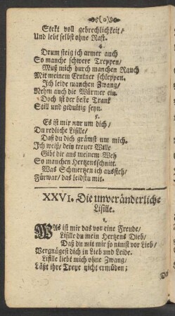 XXVI. Die unveränderliche Lisille