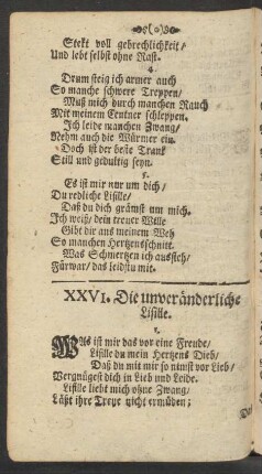 XXVI. Die unveränderliche Lisille