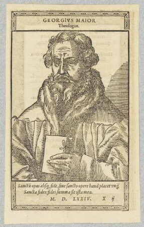 Bildnis des Georg Major
