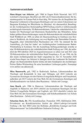 Autorenverzeichnis
