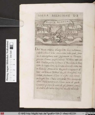 DELLA RELIGIONE DE [CANONICI REGOLARI DI SAN MARCO IN MANTOA].