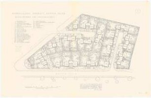 Wohnsiedlung, Erkrath: Grundriss 1:200