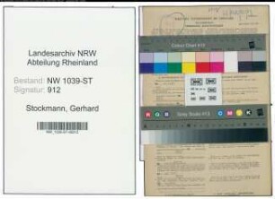 Entnazifizierung Gerhard Stockmann , geb. 09.09.1900 (Landwirt)