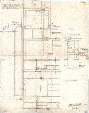 Fischer, Theodor; Heilbronn; Stadt-Theater - Logen (Schnitt, Detail)