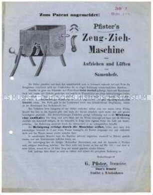 Zeug-Zieh-Maschine