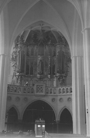Wagner-Orgel der St. Marienkirche : Ansicht der Orgel