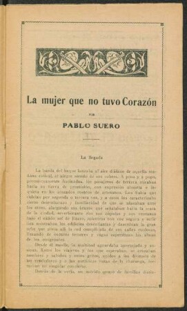 La llegada