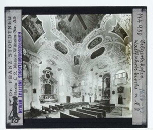 Vilgertshofen, Wallfahrtskirche zur Schmerzhaften Muttergottes : Innenansicht