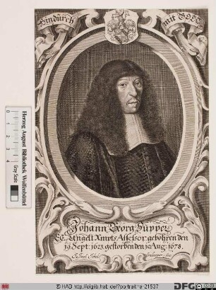 Bildnis Johann Georg Supper