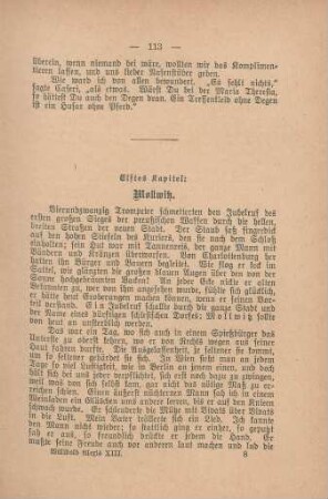 Elftes Kapitel: Mollwitz