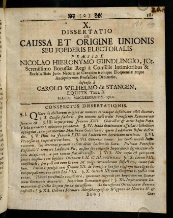 381-392, Conspectus Dissertationis. - §. XX.