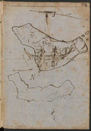 Easter Island - outline sketch (March 13th, 1774)