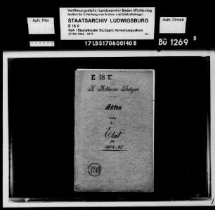 Etat 1904/05