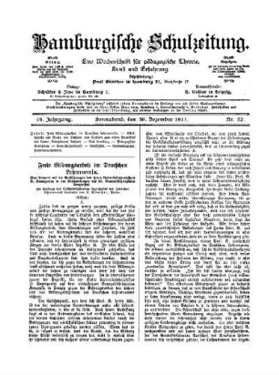 Freie Bildungsarbeit im Deutschen Lehrerverein : (Schluß)