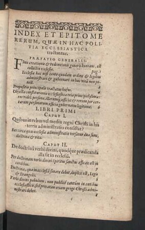 Index et epitome rerum