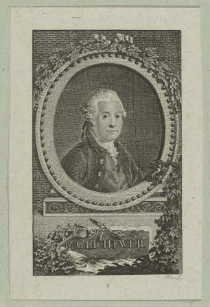 Bildnis des Magnus Gottfried Lichtwer