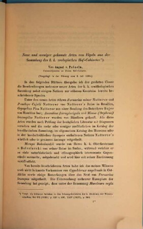 Separatabdrücke aus den Sitzungsberichten der Kais. Akademie in Wien. 3