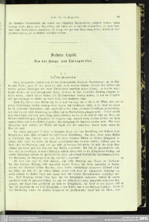 Sechstes Capitel. Von den Hänge- und Sprengwerken