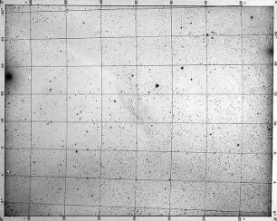 Sektion der Sternkarte von Palisa und Wolf : Technikgeschichte | Astronomie | Fixsterne