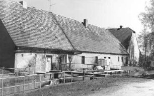 Rietschen-Daubitz. Ehem. Mühle an der Südseite des ehem. Rittergutes