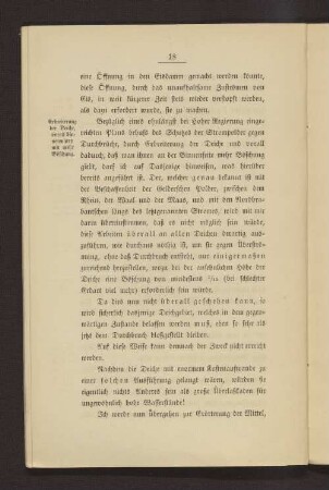 Erbreiterung der Deiche, vorall binnenwärts mit mehr Böschung