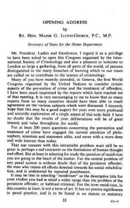 33-35, Opening Address