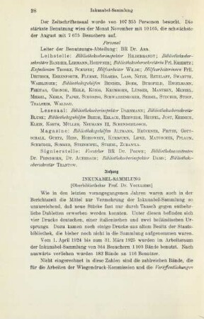 Anhang Inkunabel-Sammlung