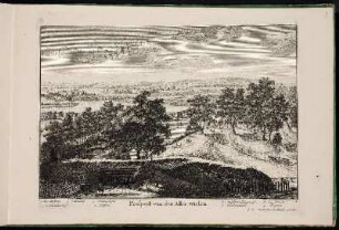 2. Prospect von der Aller Wiesen. - Hallerwiese, Nürnberg; Zirndorf; Nürnberg-Eberhardshofen; Wohnplatz Bleiweiß, Nürnberg-Gleißhammer