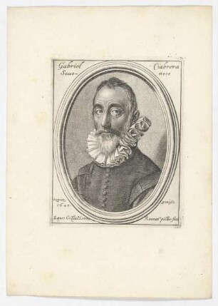 Bildnis des Gabriele Ciabrera