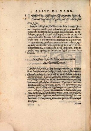 De magnitudinibus et distantiis solis et lunae liber