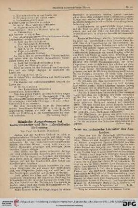 8: Neue maltechnische Literatur des Auslandes
