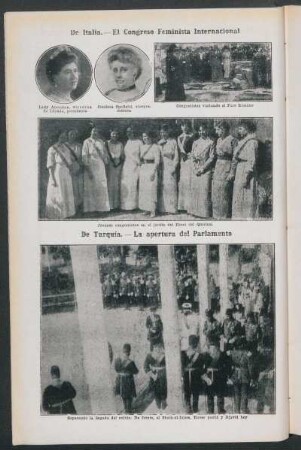De Italia : El Congreso Feminista Internacional