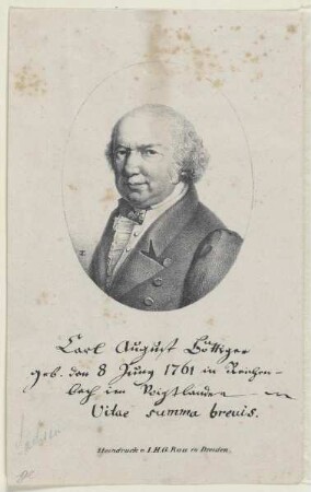 Bildnis des Karl August Böttiger