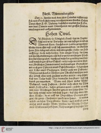Hohen Twiel - Basel