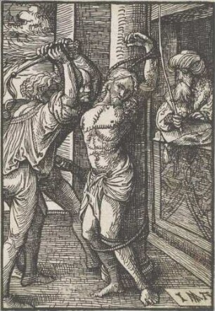 Die Geißelung, Blatt 41 (von 66) aus der Serie "Die Kleine Passion"