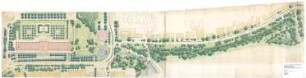 Hansjakob, Gottfried; München, Englischer Garten; Altstadtring, Königinstraße, Hofgarten, Finanzgarten, Englischer Garten, Staatskanzlei, Haus der Kunst, Prinz Carl Palais - Freiflächengestaltungsplan 'zur Aufwertung des Bereichs unterer Hofgarten, Altstadtring Nordost, Königinstrasse bis Englischer Garten'