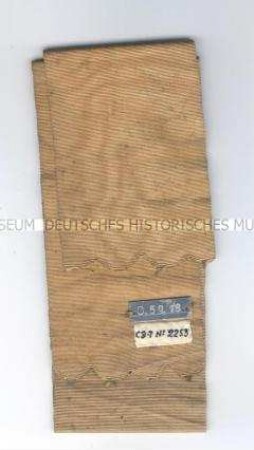 Hoher Orden vom Schwarzen Adler, Ordensband (Schärpe)