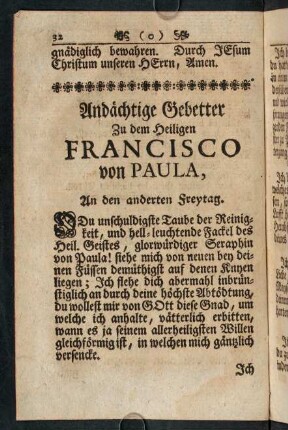 32-37, An den anderten Freytag.