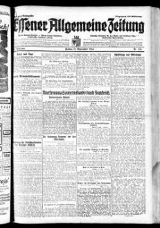 Essener allgemeine Zeitung. 1918-1943