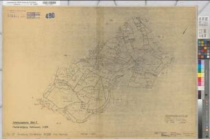 Oberkirchen (Schmallenberg), Flurbereinigung Holzhausen, Bl.5 Schätzungskarte Oberkirchen Flur 23