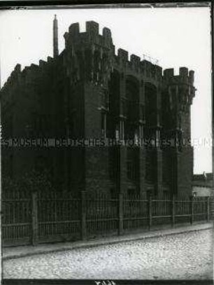 Außenansicht des Hochmeisterpalasts der Marienburg