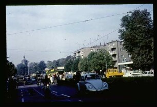 Letzte Strassenbahn 2.10.67.