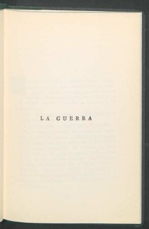 La Guerra