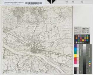 [Topographische Karte 1 : 25.000 (Meßtischblätter): Nördliche Rheinprovinz und südliches Westfalen]. [2278], 4103 Emmerich 51°48'-6°10'. Preußische Landesaufnahme 1895. Berichtigt: Ausschn. 1: 1938. Letzte Nachträge: Aussch. 2: n. niederländ. Material 1925/27
