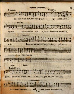 THEATRUM SOLITUDINIS ASCETICAE, SIVE DOCTRINAE MORALES PER CONSIDERATIONES MELODICAS Ad Normam sacrorum Exercitiorum S. P. IGNATII Compositae, & in Alma Sodalitate B. V. MARIAE ab Angelo salutatae Monachij Per Verni Jejunij Dies Dominicas Horis pomeridianis in Theatro exhibitae Nunc ad plurium utilitatem in Lucem datae. à P. FRANCISCO LANG Soc. JESU ejusdem Sodalitatis pro tempore PRAESIDE, Et in Modulos reductae ab artis Musicae Magistris, quorum Nomina sequens folium ostendit. Cum facultate Superiorum. Venales prostant apud Joannem Hibler Bibliopolam Monachij, 5,4. Tenore
