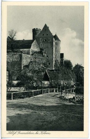 Kohren. Schloss Gnandstein bei Kohren