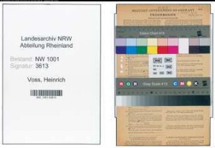Entnazifizierung Heinrich Voss, geb. 11.05.1892 (Schuhmachermeister)