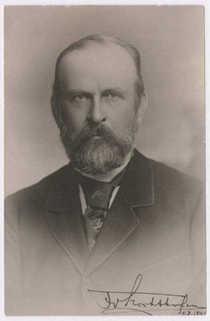 Ferdinand von Richthofen, 14.7.1901