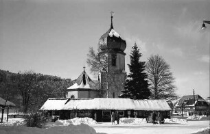 Hinterzarten: Kirche; vom "Adler" aus